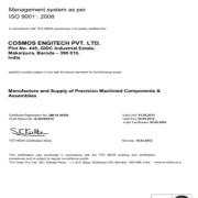 ISO 9001 2008 Certification image